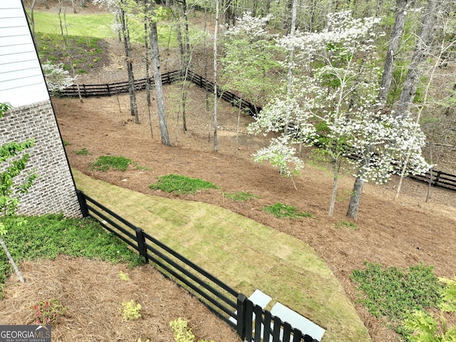 305 Red Gate Ln, Canton, GA 30115 - view of yard with fence