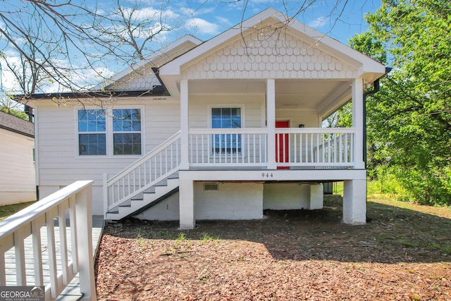 944 Joseph E Boone Blvd NW, Atlanta, GA 30314 - back of house with a porch