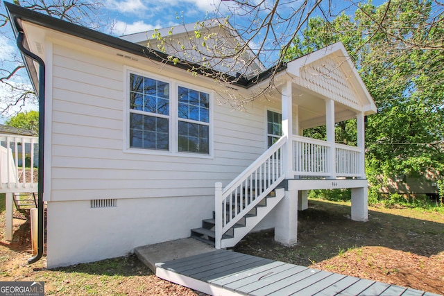 944 Joseph E Boone Blvd NW, Atlanta, GA 30314 - exterior space with crawl space