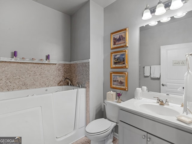 717 Bay Skipper Ct, Griffin, GA 30223 - full bath with a garden tub and vanity