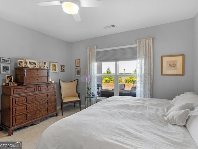 717 Bay Skipper Ct, Griffin, GA 30223 - carpeted bedroom with a ceiling fan and baseboards