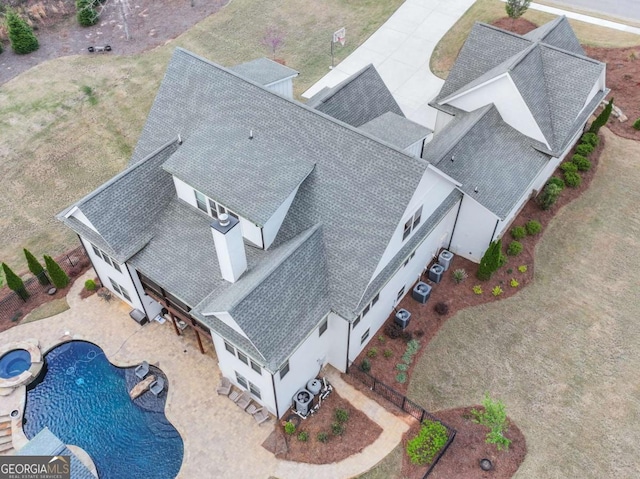 aerial view