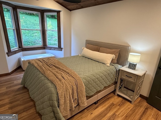 2380 Murphy Hwy, Mineral Bluff, GA 30559 - bedroom with wood finished floors and baseboards