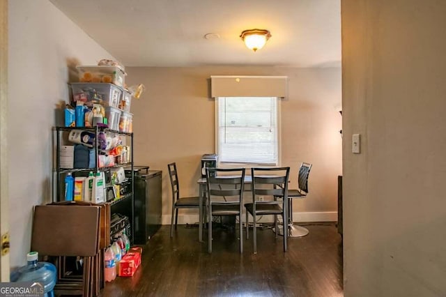 3614 Fairburn Pl NW, Atlanta, GA 30331 - dining space with baseboards and wood finished floors