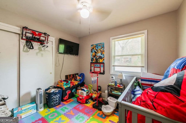 3614 Fairburn Pl NW, Atlanta, GA 30331 - bedroom with a ceiling fan