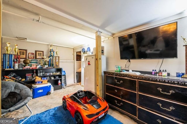 3614 Fairburn Pl NW, Atlanta, GA 30331 - bedroom featuring concrete flooring