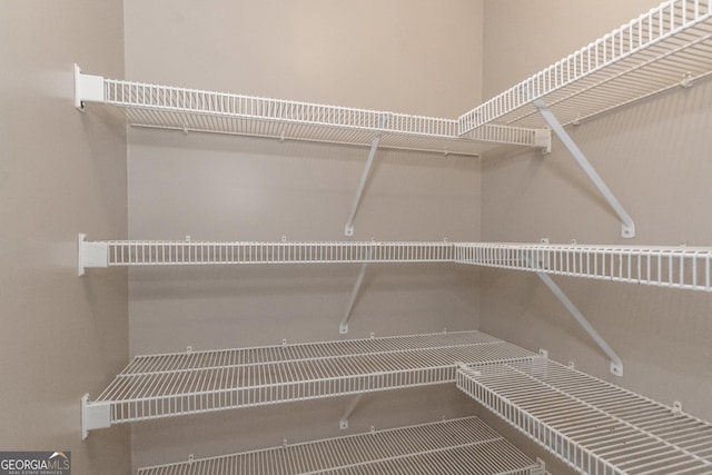 view of pantry