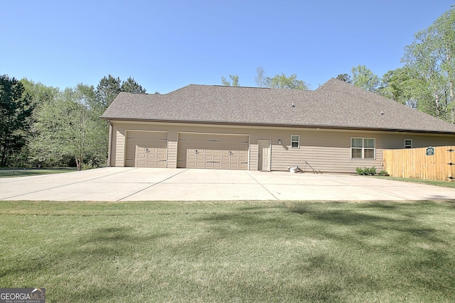 53 Gordon Manor Ct, Senoia, GA 30276 - view of home's exterior with a garage and driveway