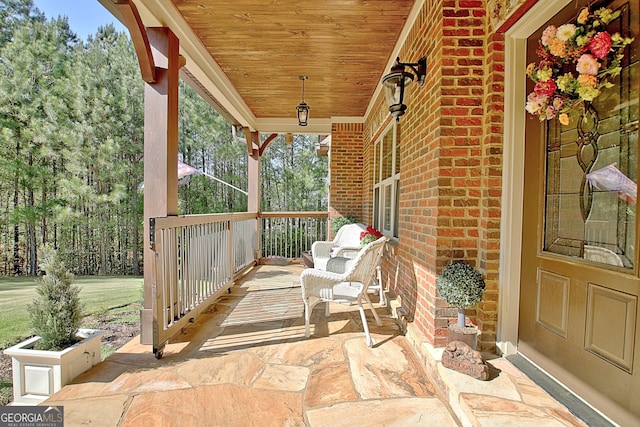 53 Gordon Manor Ct, Senoia, GA 30276 - view of covered porch