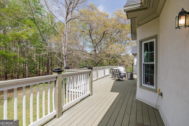 view of deck
