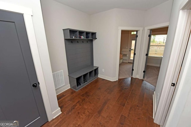 1494 Addison Pl, Decatur, GA 30033 - mudroom with hardwood / wood-style flooring and baseboards