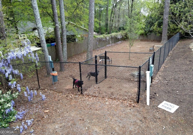 1494 Addison Pl, Decatur, GA 30033 - view of yard with a dog friendly area and fence