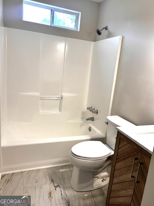 1864 Drew Cir, Austell, GA 30168 - bathroom with vanity and tub / shower combination