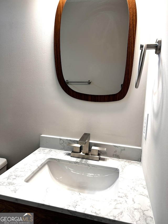 1864 Drew Cir, Austell, GA 30168 - bathroom featuring vanity and toilet