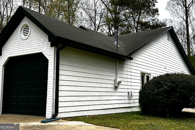1864 Drew Cir, Austell, GA 30168 - view of side of home with an outdoor structure