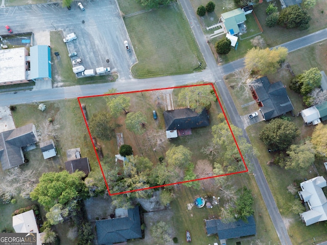drone / aerial view