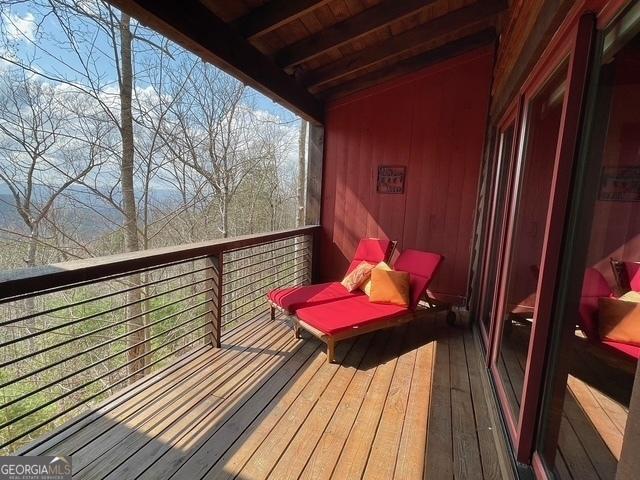 1329 Grandeur Dr, Blue Ridge, GA 30513 - view of deck