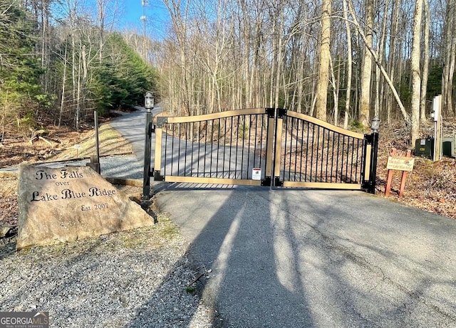 1329 Grandeur Dr, Blue Ridge, GA 30513 - view of gate