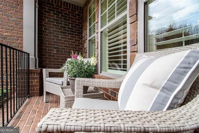 1190 Mosspointe Dr, Roswell, GA 30075 - view of balcony