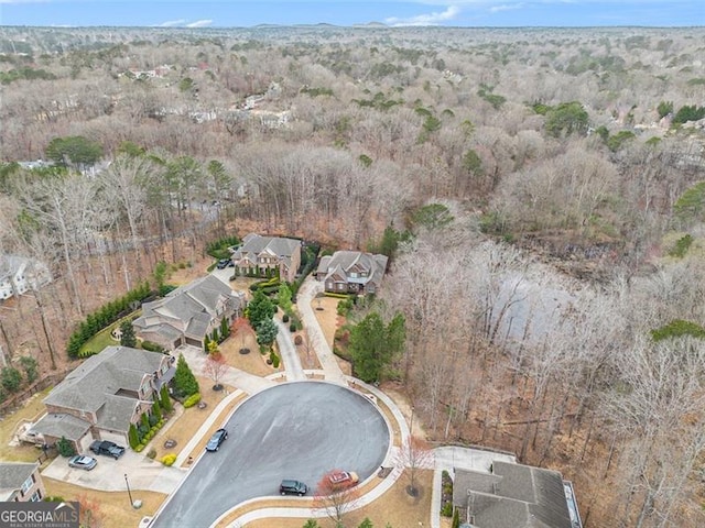 1190 Mosspointe Dr, Roswell, GA 30075 - aerial overview of property's location featuring nearby suburban area