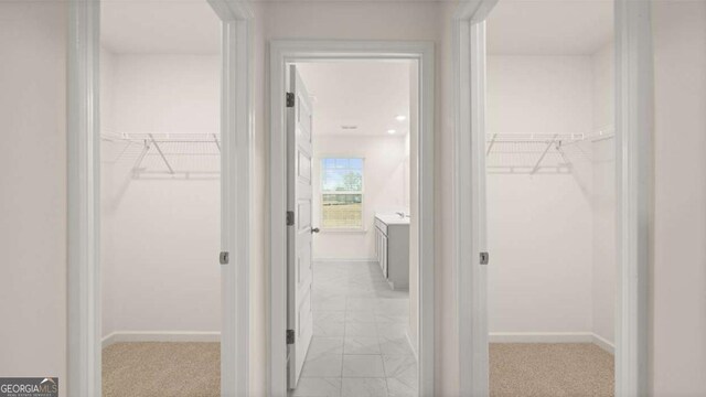 1129 Blue Juniper Cir, Loganville, GA 30052 - corridor featuring baseboards