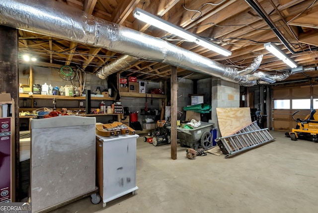 80 Lake Forest Ct, Lakemont, GA 30552 - view of basement