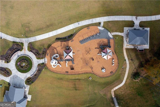 drone / aerial view