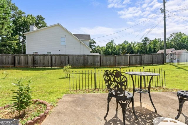 726 Fir Chase, Fairburn, GA 30213 - view of patio / terrace with a fenced backyard