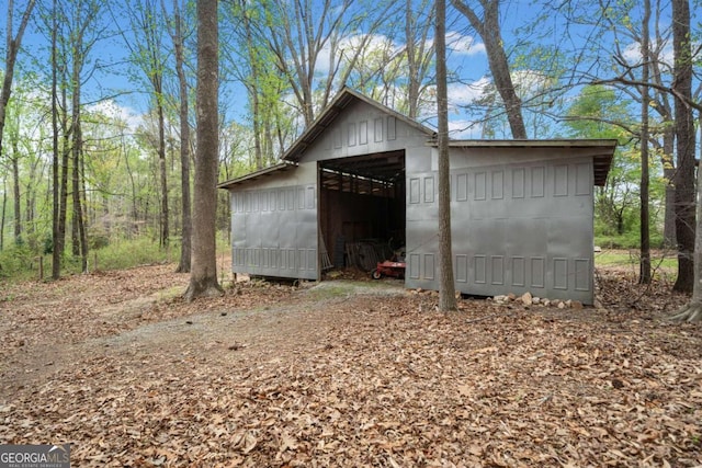 6695 Woodstock Rd, Acworth, GA 30102 - view of pole building