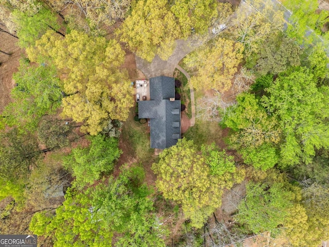 6695 Woodstock Rd, Acworth, GA 30102 - birds eye view of property