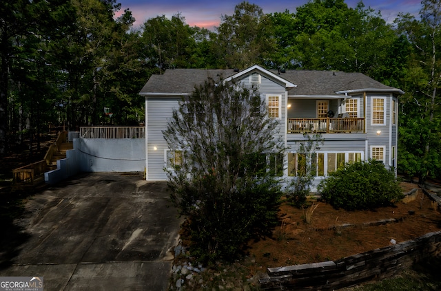1081 Katherine Ln, Greensboro, GA 30642 - view of front facade with a shingled roof