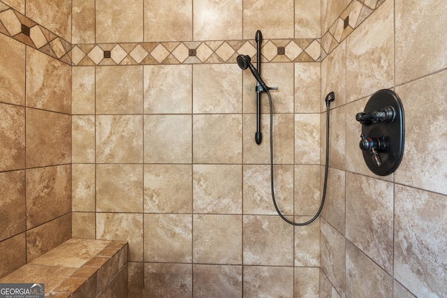 374 W Sugarbush Dr, Sky Valley, GA 30537 - room details with tiled shower