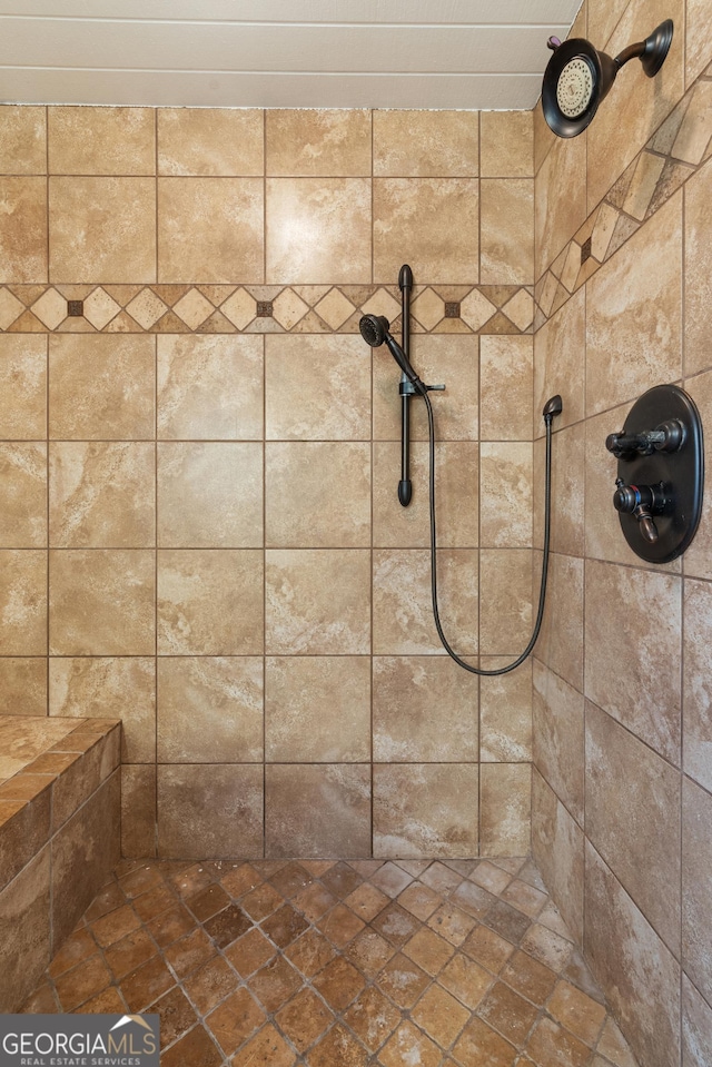 374 W Sugarbush Dr, Sky Valley, GA 30537 - full bath with tiled shower