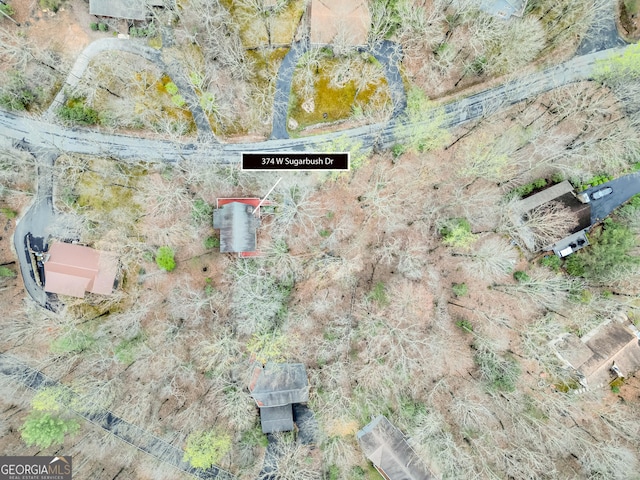 374 W Sugarbush Dr, Sky Valley, GA 30537 - drone / aerial view