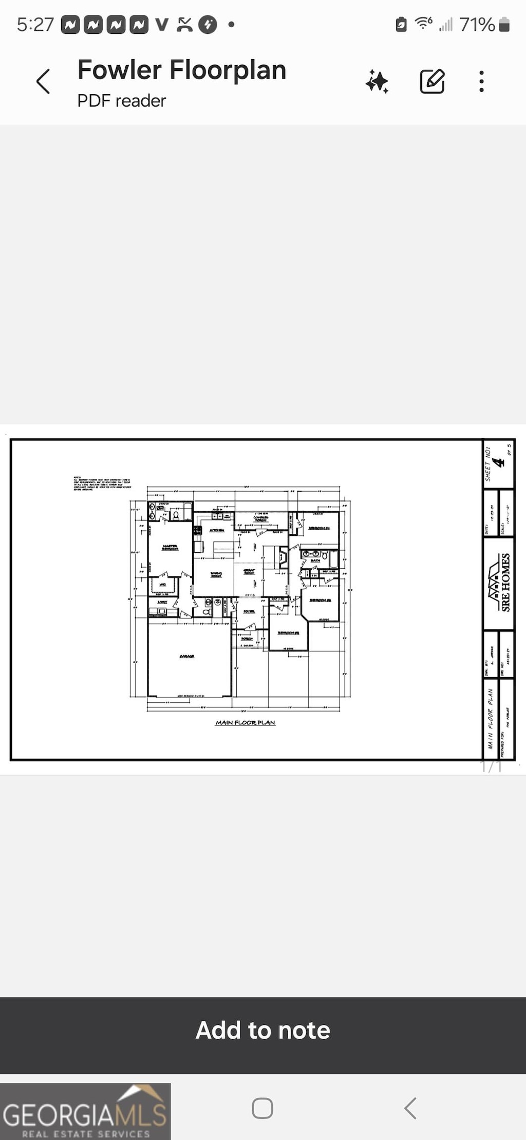 home floor plan