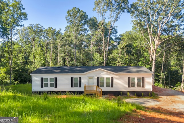 31 Dons Ct, Royston, GA 30662 - manufactured / mobile home featuring a view of trees