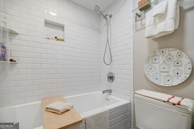 587 Virginia Ave NE Unit 314, Atlanta, GA 30306 - full bath featuring bathing tub / shower combination