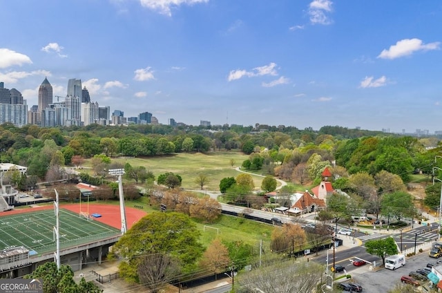 587 Virginia Ave NE Unit 314, Atlanta, GA 30306 - aerial view featuring a view of city