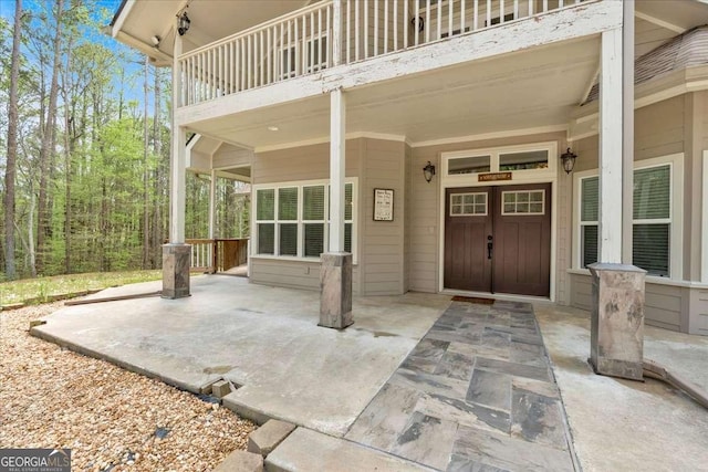 3800 Macland Rd, Hiram, GA 30141 - entrance to property with a balcony