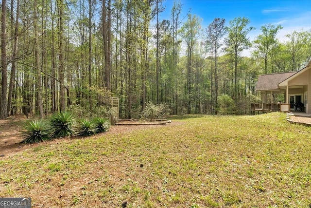 3800 Macland Rd, Hiram, GA 30141 - view of green lawn featuring a view of trees