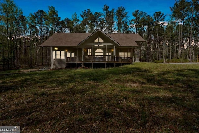 3800 Macland Rd, Hiram, GA 30141 - view of front facade with a front lawn