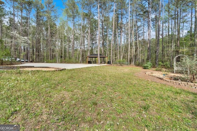 3800 Macland Rd, Hiram, GA 30141 - view of green lawn with a wooded view