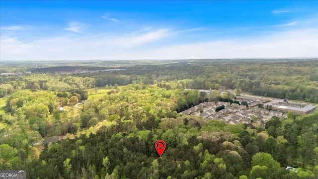 3800 Macland Rd, Hiram, GA 30141 - bird's eye view of a heavily wooded area