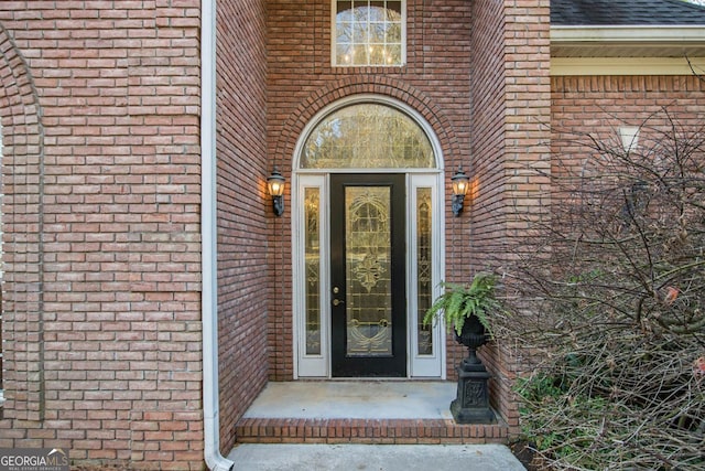 1418 Brighton Pl, Loganville, GA 30052 - entrance to property featuring brick siding