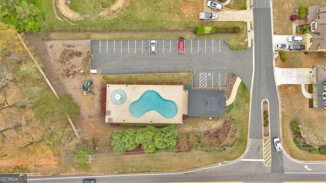 822 Pine Way, Dallas, GA 30157 - view of property location featuring a pool area