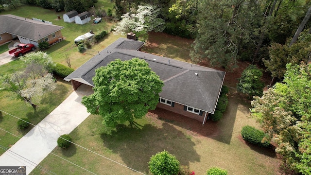 bird's eye view