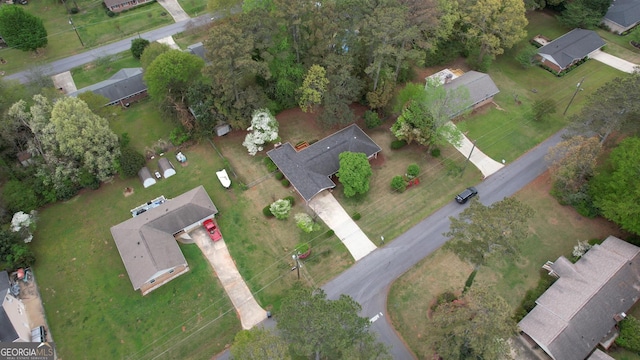drone / aerial view