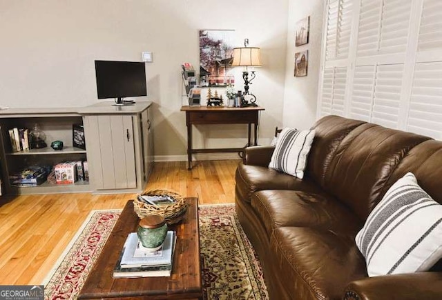 7 Lakeview Dr, Hayesville, NC 28904 - living area with baseboards and wood finished floors
