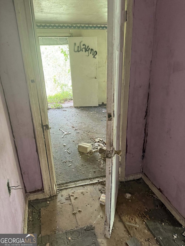 view of entryway