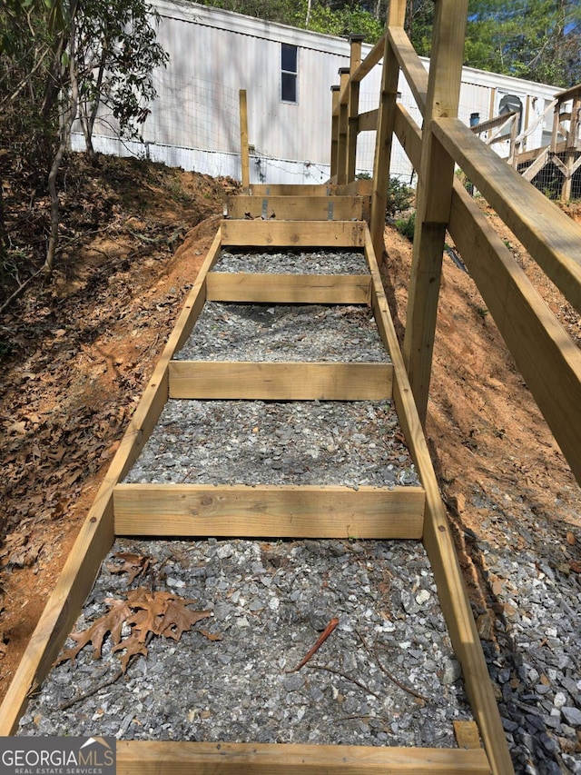 1467 Creek Rd, Hiawassee, GA 30546 - view of stairs